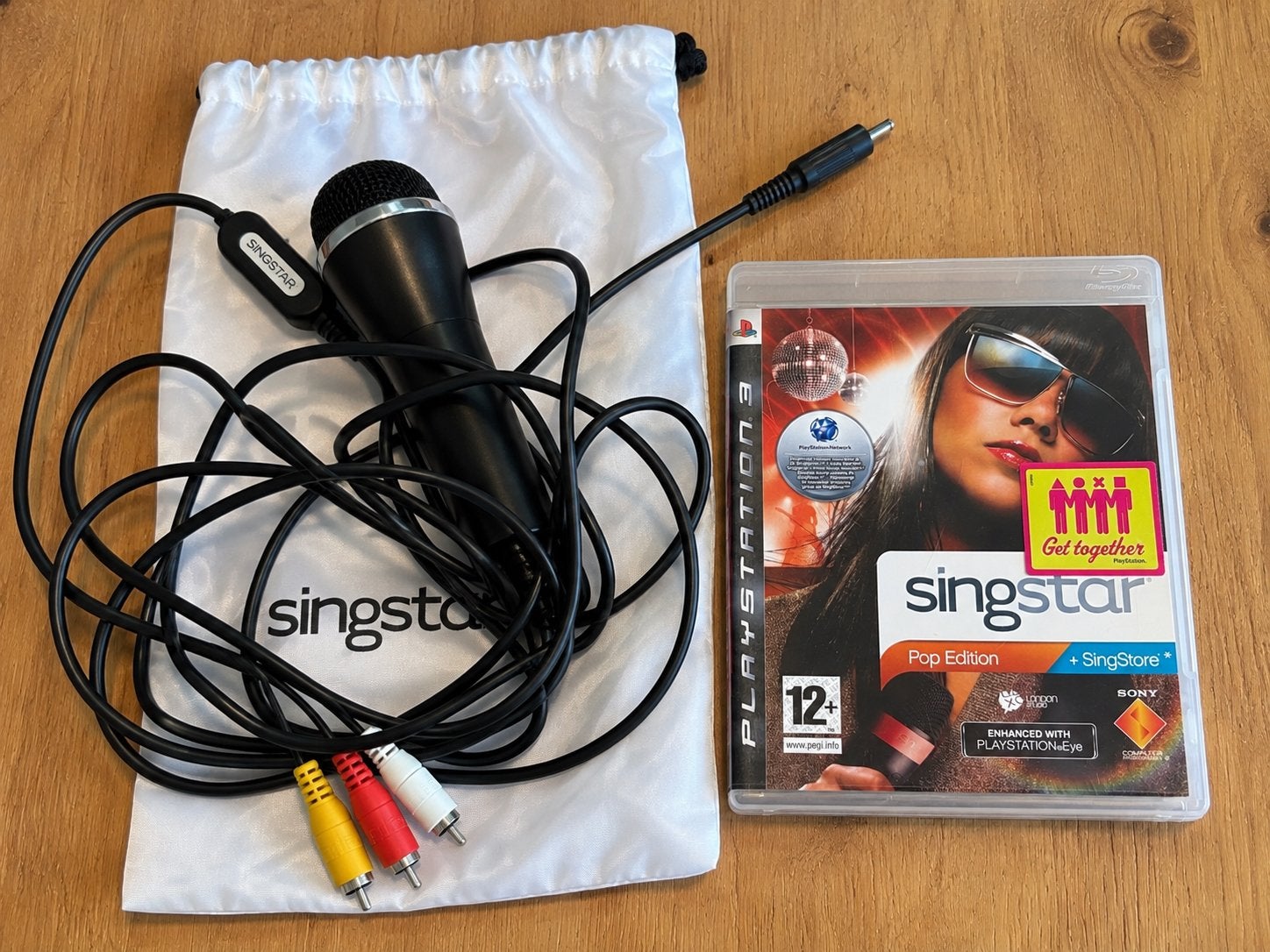Singstar met microfoon, Games en Spelcomputers, Ophalen of Verzenden, Gebruikt, Muziek