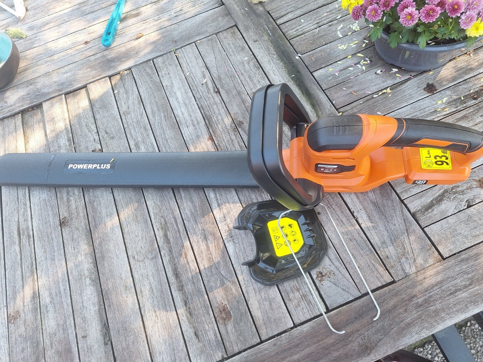 power plus  haagschaar nieuw, Tuin en Terras, Ophalen, Nieuw, Accu, Power plus