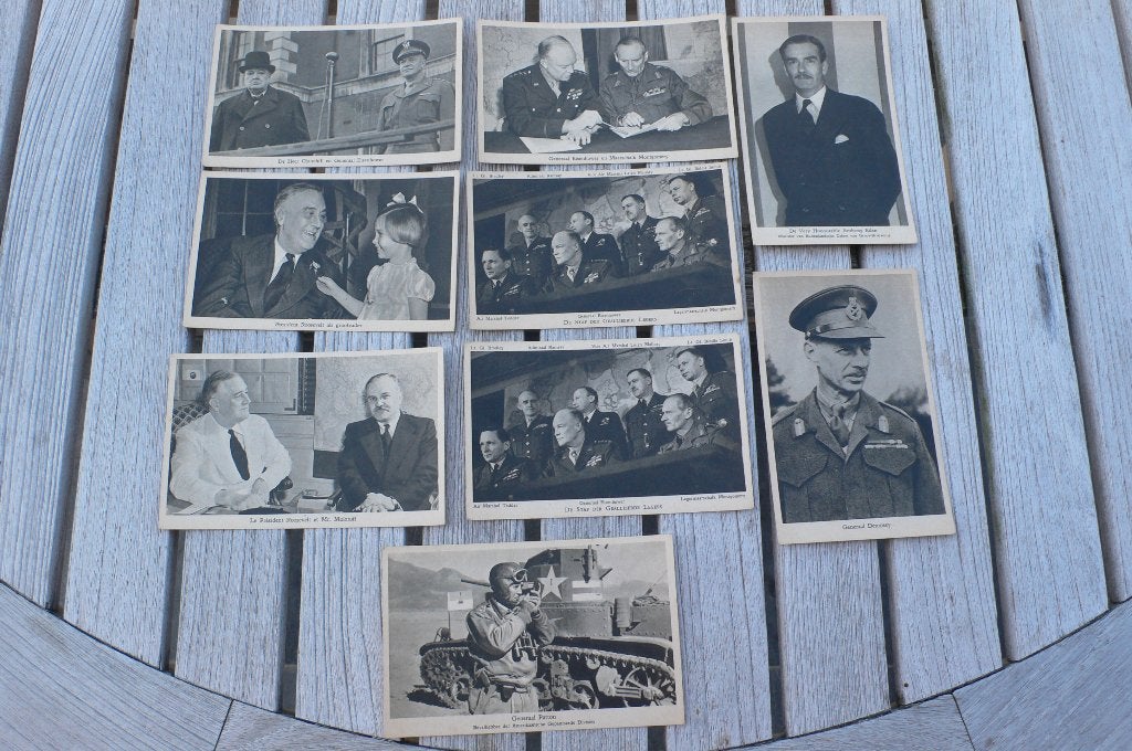Originele postkaarten 2de oorlog, Verzamelen, Ophalen of Verzenden, Overige soorten, Foto of Poster