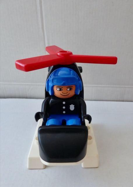 Hélicoptère Vintage Duplo Set 2675, Ensemble complet, Utilisé, Duplo, Complet