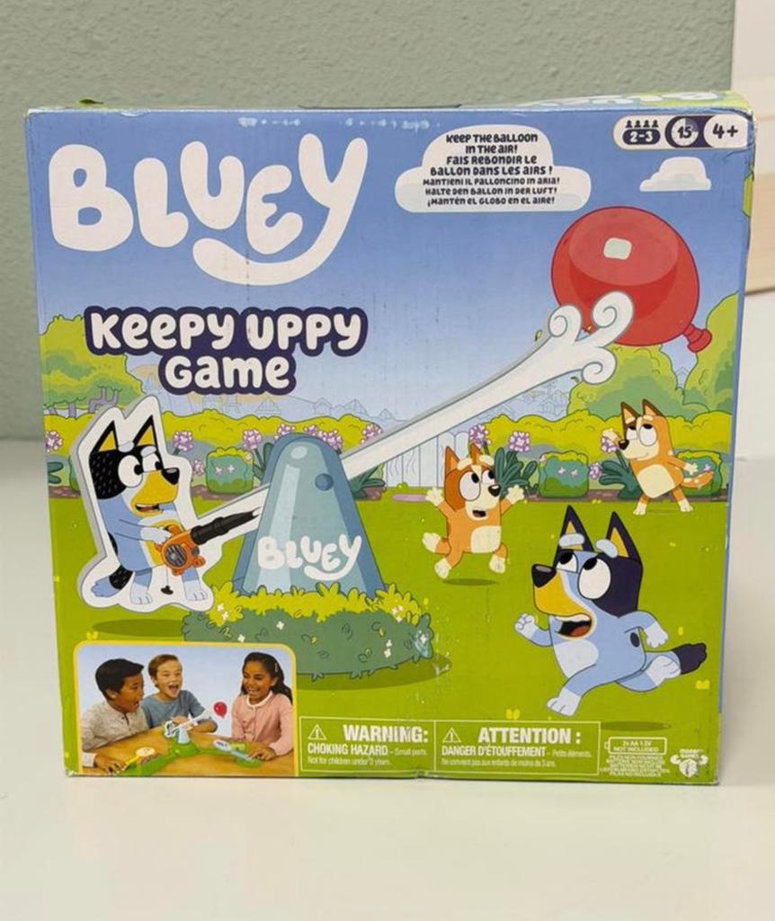 Bluey Keepy Uppy Game actiespel NIEUW Moose Gezelsschapsspel, Vijf spelers of meer, Ophalen of Verzenden, Nieuw