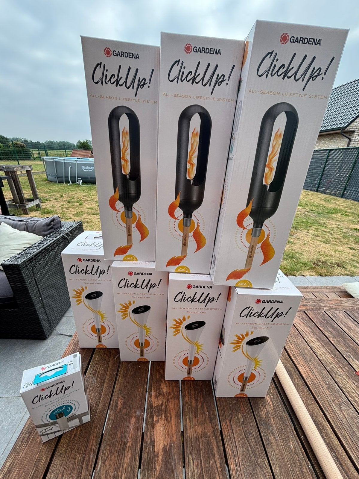 Tuin verlichting Nieuw, Ophalen, Zonne-energie, Overige typen, Nieuw