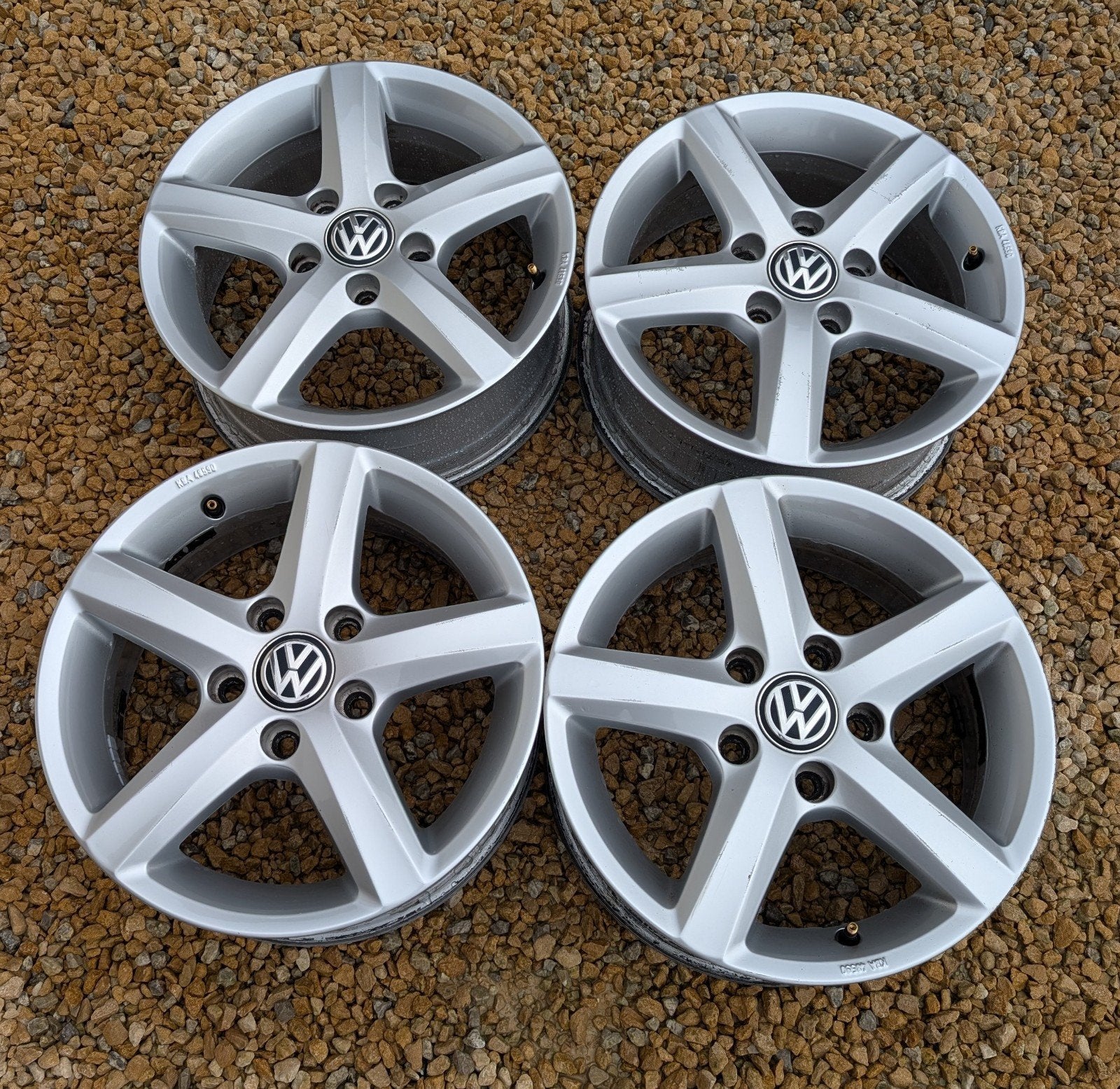 Jantes Alu VW d'origine 15 pouces, Enlèvement