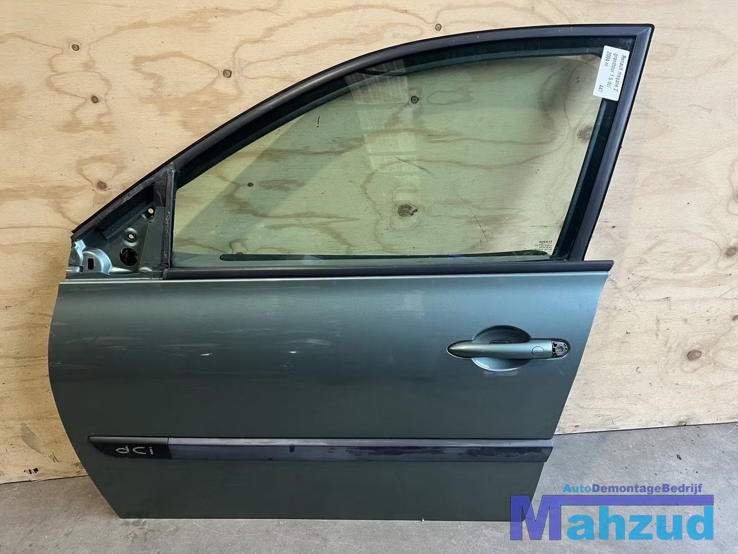 RENAULT MEGANE 2 groen TED97 Links voor deur portier 2001-20, Renault Group, Contact.group@renault.com, Renault, Utilisé