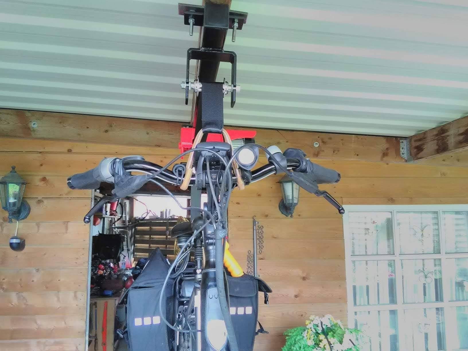 Elektrische fietslift of fietstakel tevens scooterlift, Auto diversen, Fietsendragers, Ophalen, Nieuw