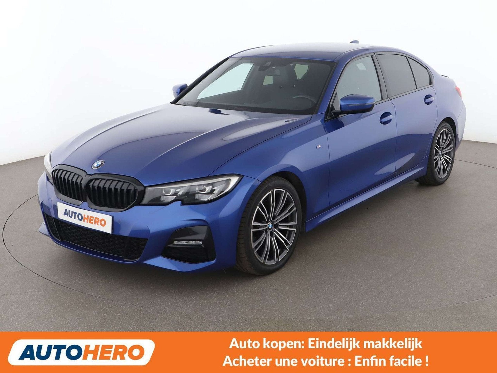 BMW 3 Serie 318 318d M Sport (bj 2019), Auto's, 100 kW, 4 deurs, Achterwielaandrijving, 1520 kg