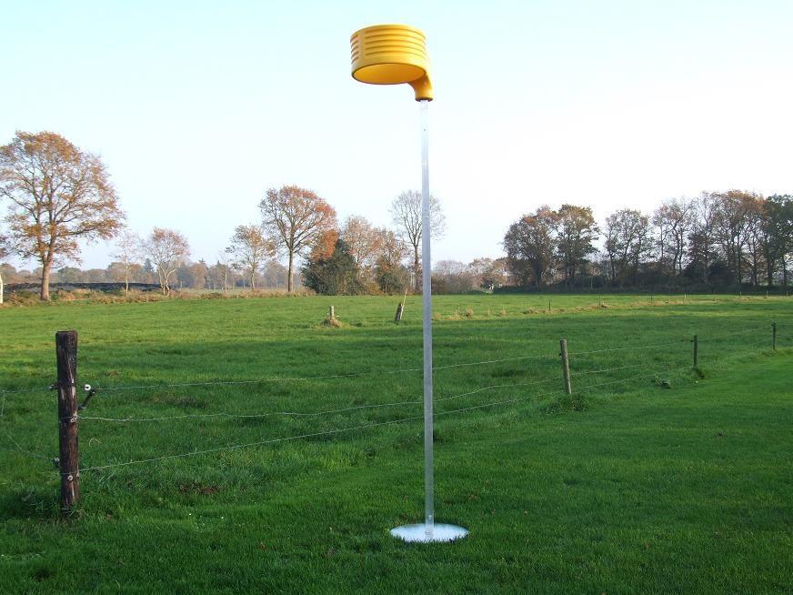 Korfbalpaal voor op gras of voor op straat (verstelbaar), Ophalen, Nieuw, Korf of Paal