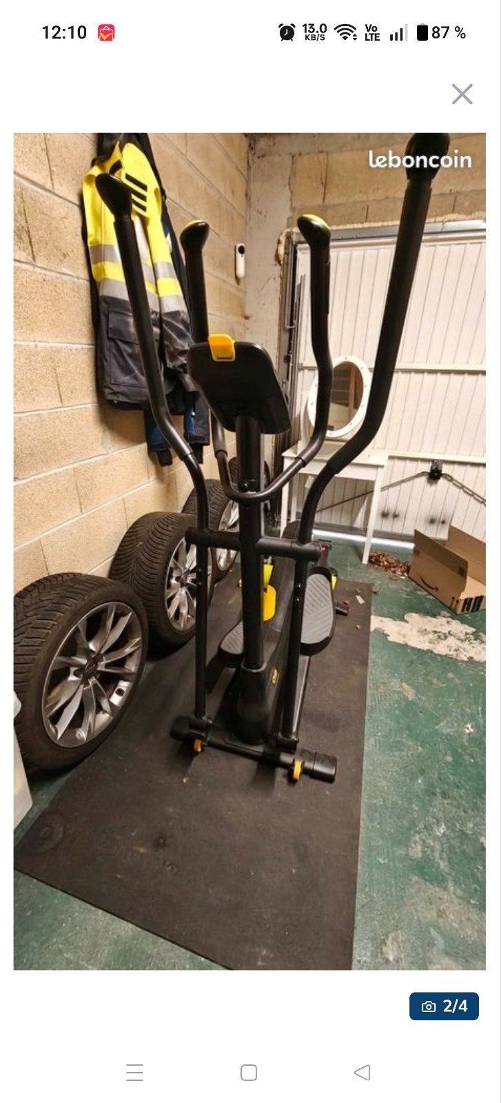 Vélo elliptique FEL520 Domyos, Enlèvement, Vélo elliptique
