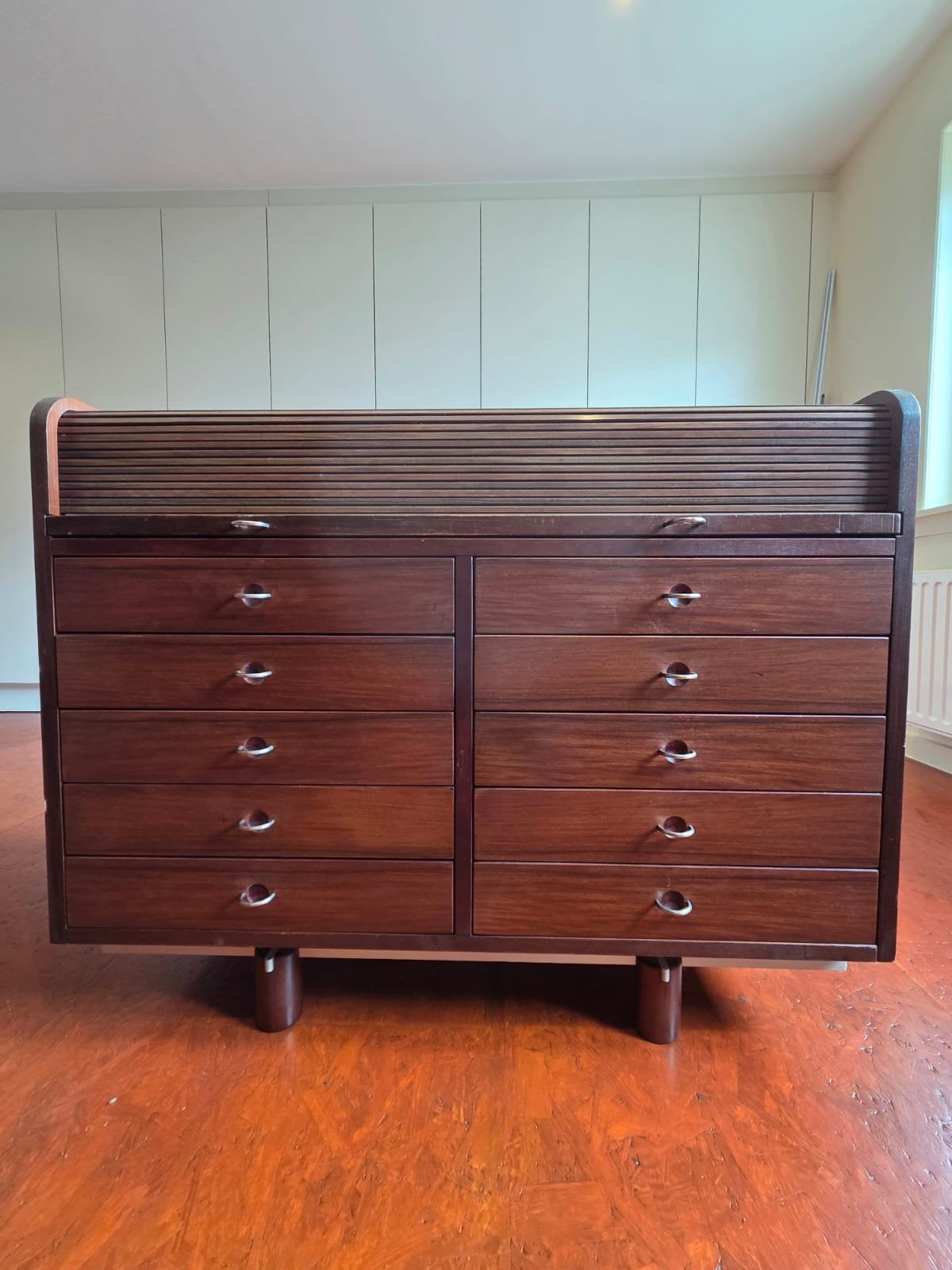 Gianfranco Frattini, Bernini Cabinet secrétaire, Ophalen, Zo goed als nieuw, Mid-Century Modern