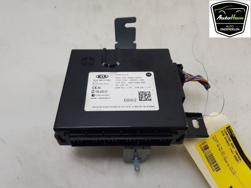 ORDINATEUR UNITE COMMANDE ELECTRONIQUE Kia Stonic (YB), Kia, Info@kia.de, Utilisé, Theodor-Heuss-Allee 11
60486  Frankfurt am Main, DE