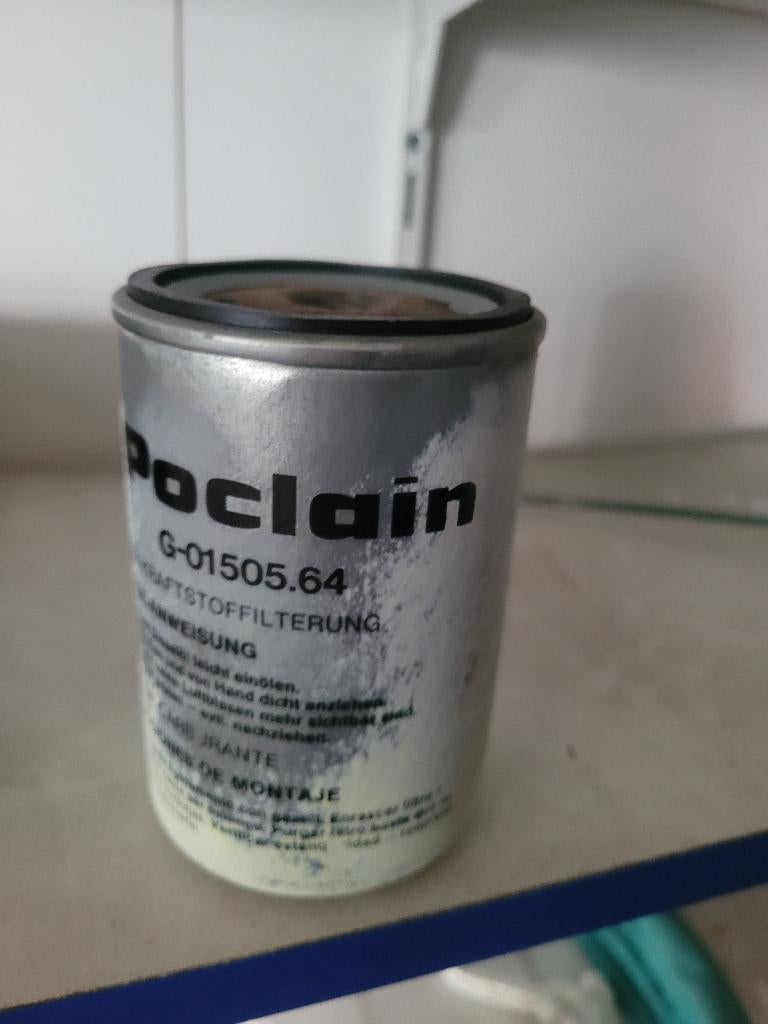 Filtre à carburant Diesel POCLAIN - Réf G-01505.64 - NEUF, Enlèvement, Neuf, Autres marques, Filtres