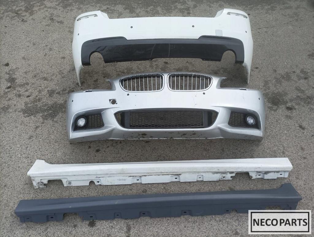 BMW F10 F11 M PAKKET BUMPER ZIJSKIRTS ALLES LEVERBAAR, Auto-onderdelen, Carrosserie, Achterklep, BMW, Achter, Gebruikt, Ophalen of Verzenden