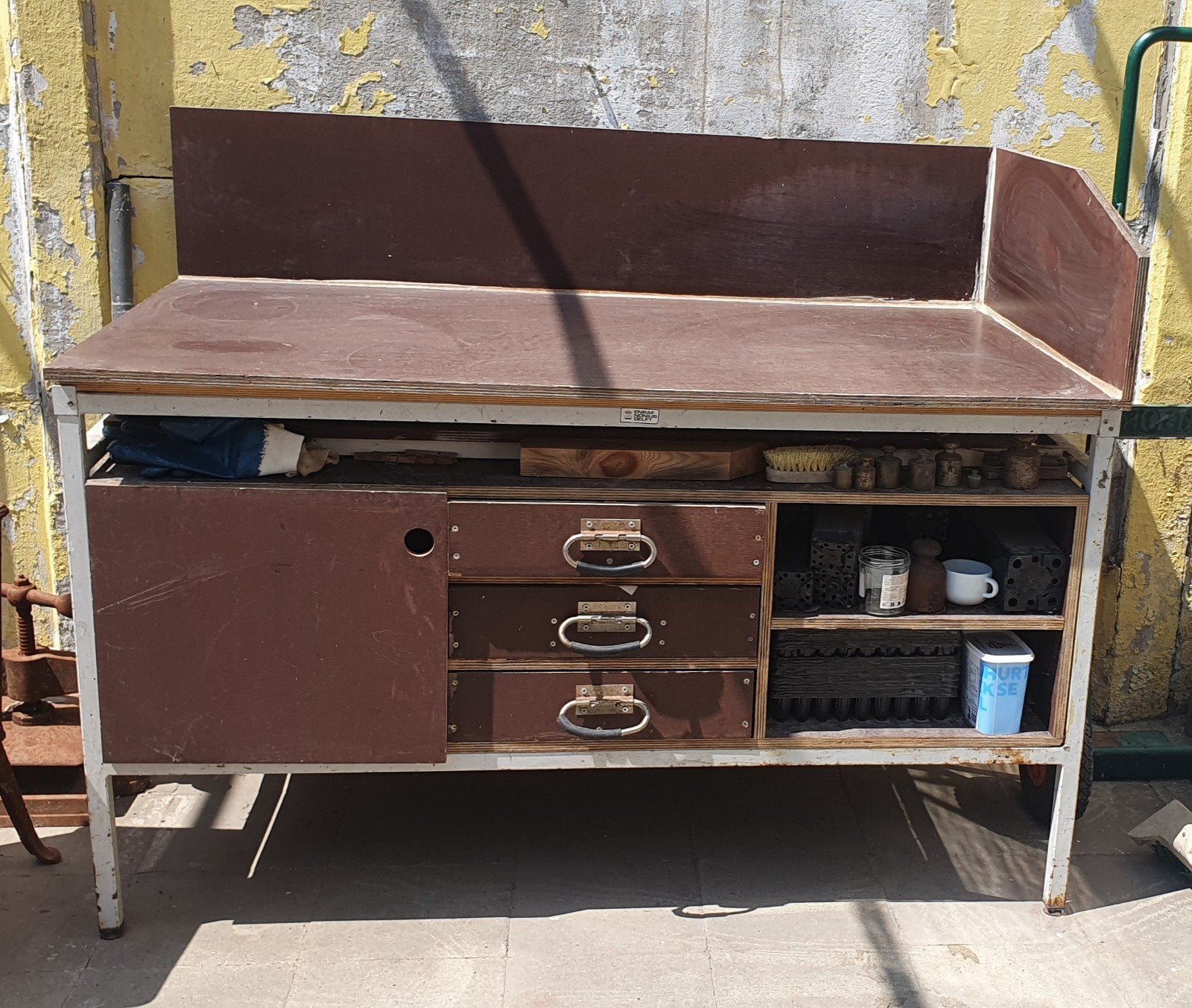 Plantafel/kast, Tuin en Terras, Ophalen, Gebruikt