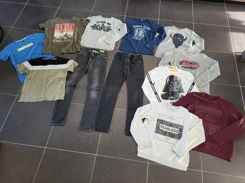 Pakket jongenskleding (maat 164, 14 jaar), Kinderen en Baby's, Kinderkleding | Maat 164, Ophalen of Verzenden, Gebruikt, Jongen