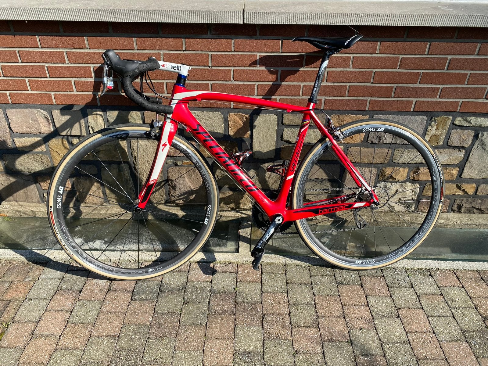 Specialized Tarmac – Carbon – SRAM – DT Swiss Carbon, Fietsen en Brommers, Ophalen, Gebruikt, Carbon