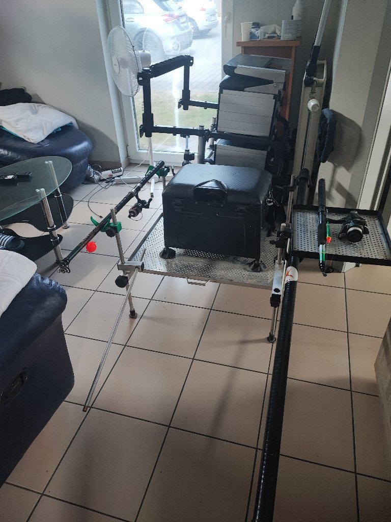 Peche, Sports nautiques & Bateaux, Enlèvement, Comme neuf, Canne à pêche complète