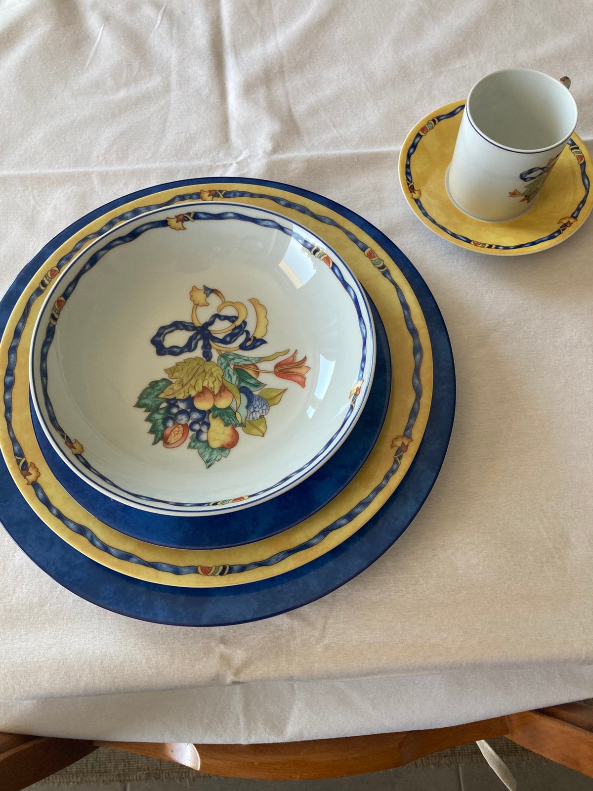 Limoges Bernardaud Borghése 10 couverts complet parfait etat, Antiquités & Art, Antiquités | Services (vaisselle) pièces, Enlèvement