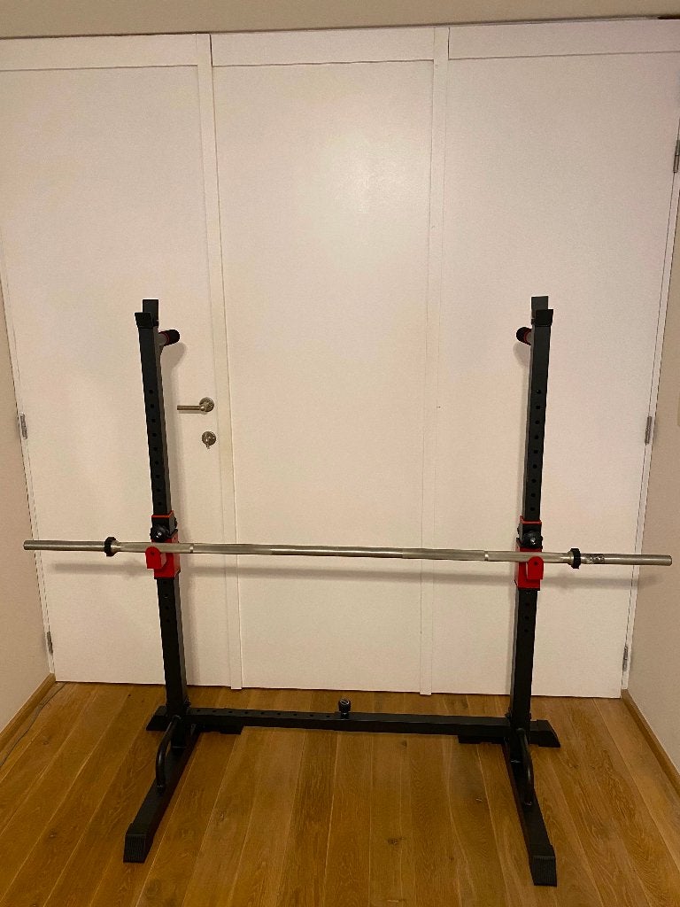 Squatrek met lange stang, Sport en Fitness, Fitnessmaterialen, Ophalen, Zo goed als nieuw, Overige typen