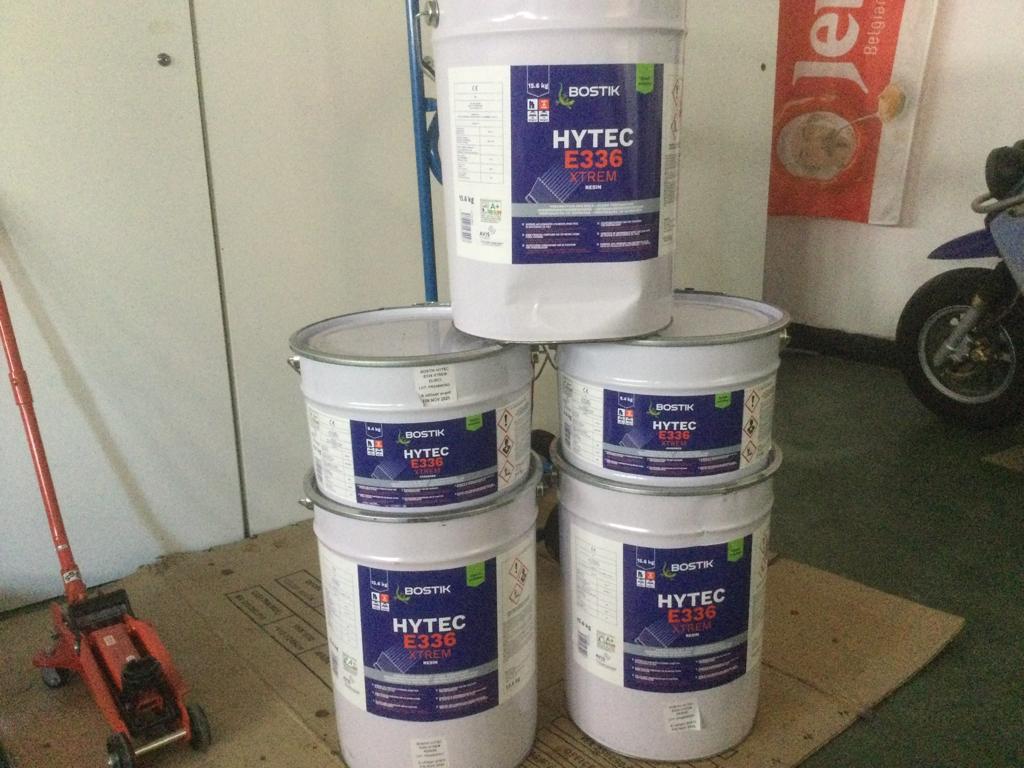 Époxy 2 carats Bostik hytec E336 Xtrem 3x25kg, Bricolage & Construction, Isolation & Étanchéité, Neuf, Autres matériaux, 15 m² ou plus