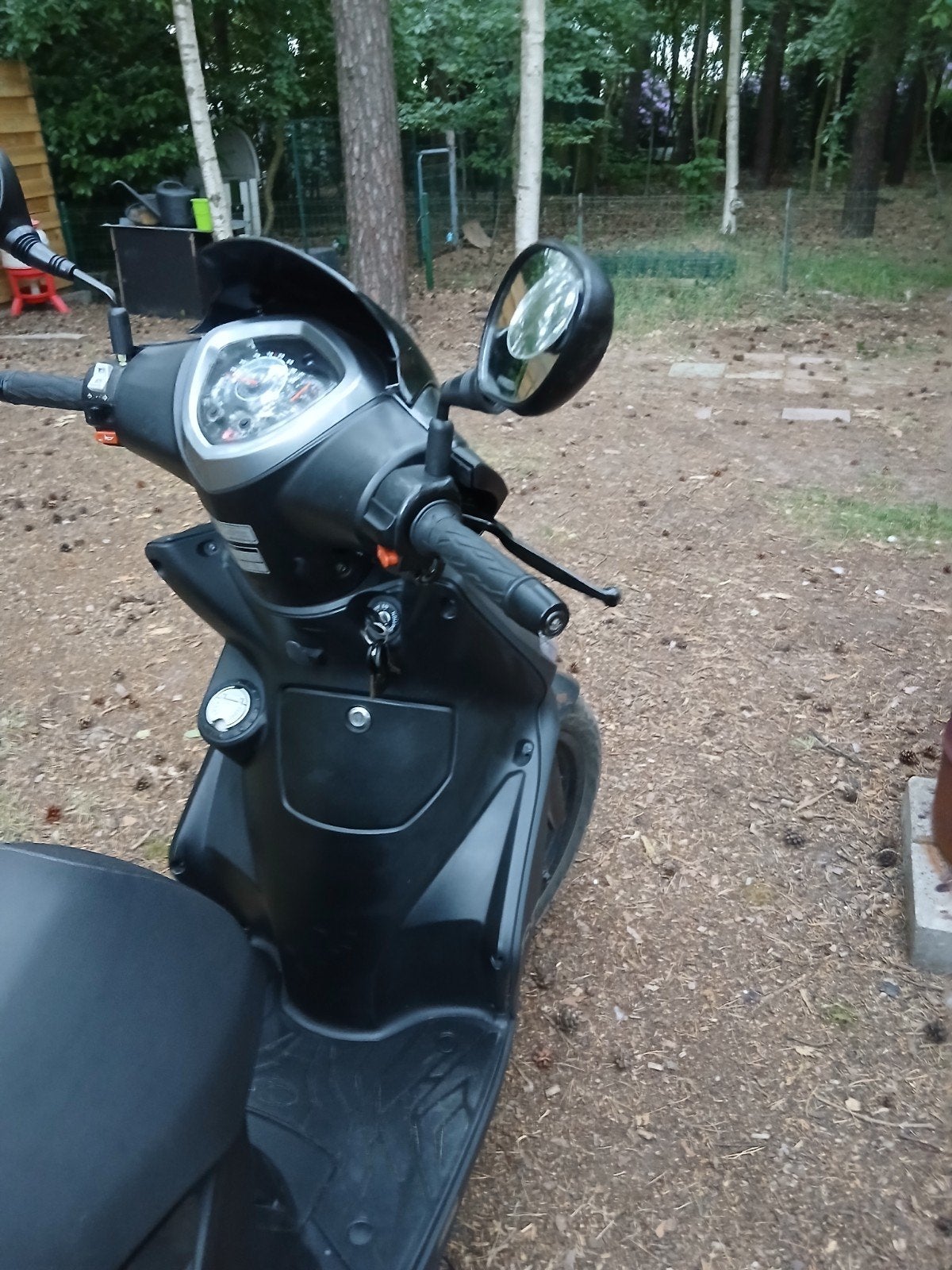 Kymco agility, Enlèvement