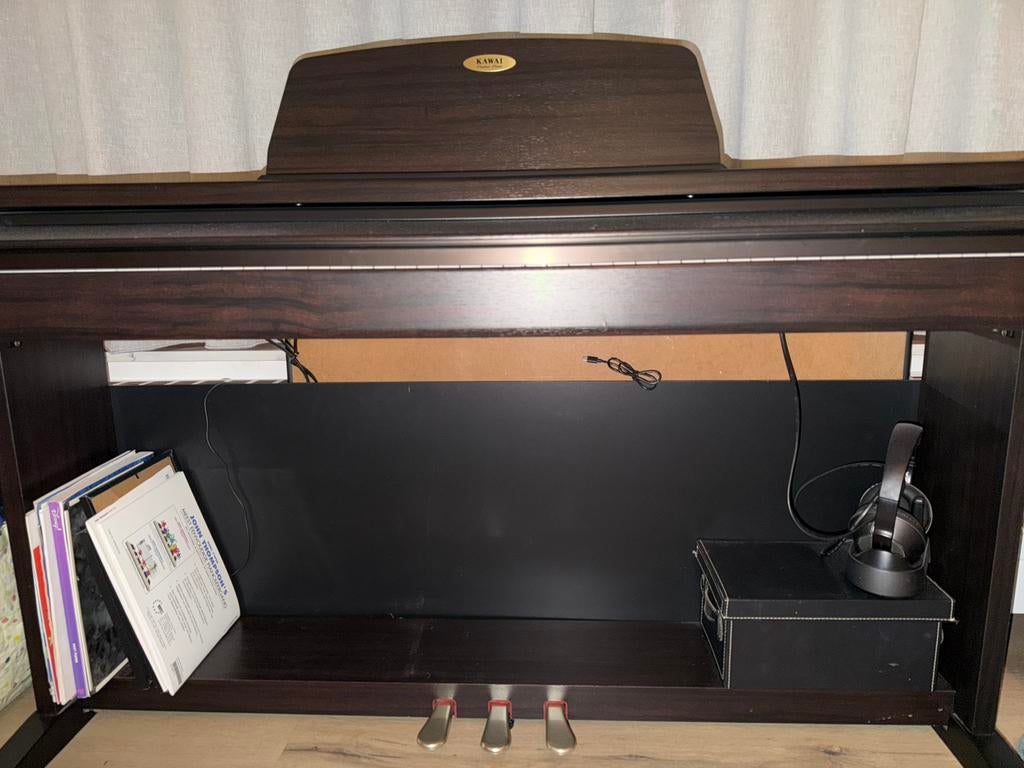 Piano Kawai CN2, Muziek en Instrumenten, Ophalen, Bruin, Digitaal, Zo goed als nieuw