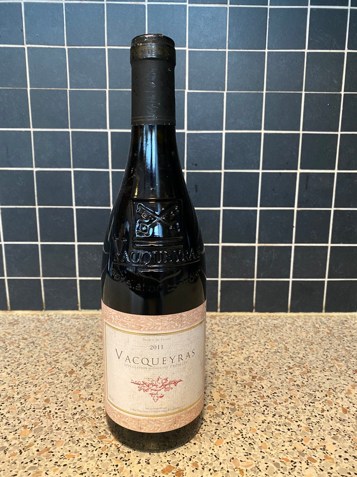 Cru de Vacqueyras 2011 (Domaine de Vervine), Enlèvement, Comme neuf