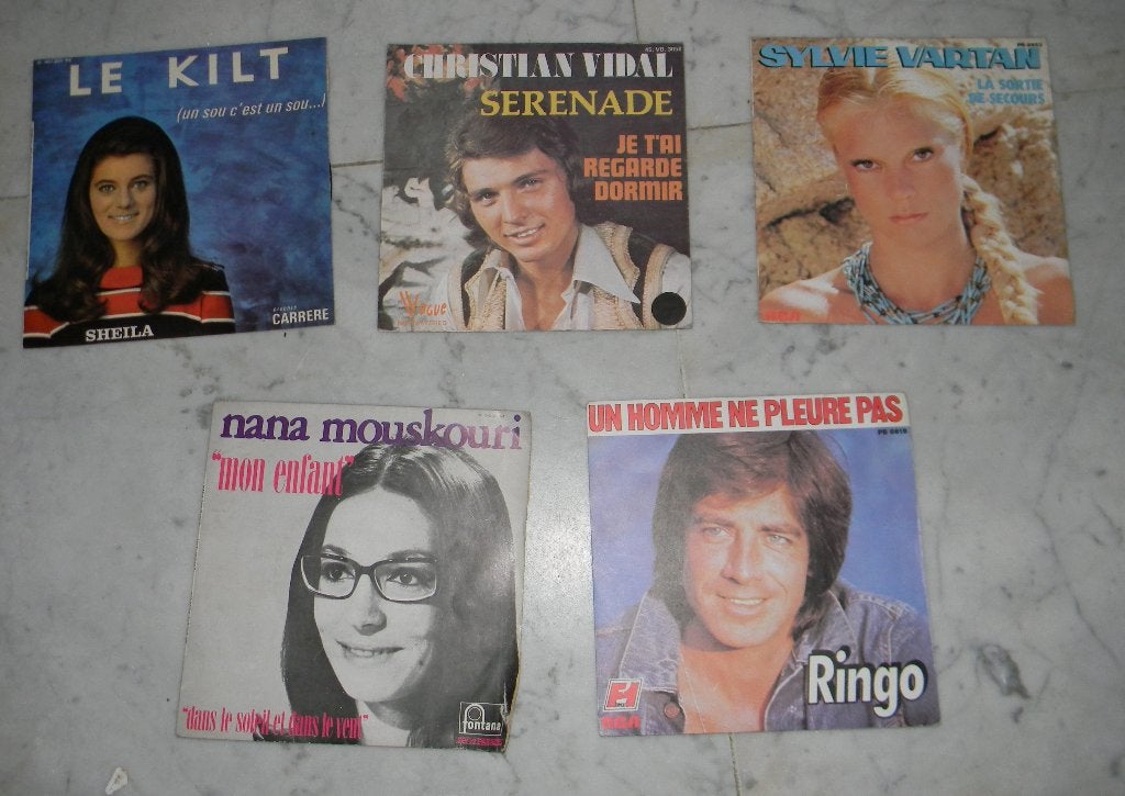 45 tours - chansons françaises, Enlèvement ou Envoi
