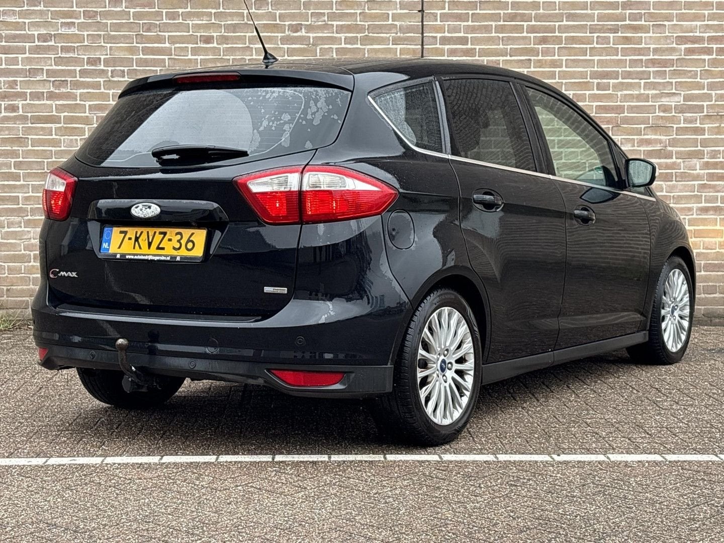 Ford C-Max 1.6 TDCi Lease Titanium | Camera | Keyless | Clim, Auto's, Ford, Monovolume, Electronic Stability Program (ESP), Zwart
