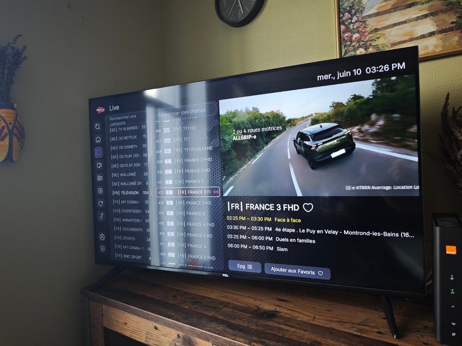 Tv 4K UHD 43 pouces état neuf, Audio, Tv en Foto, Professionele apparaten
