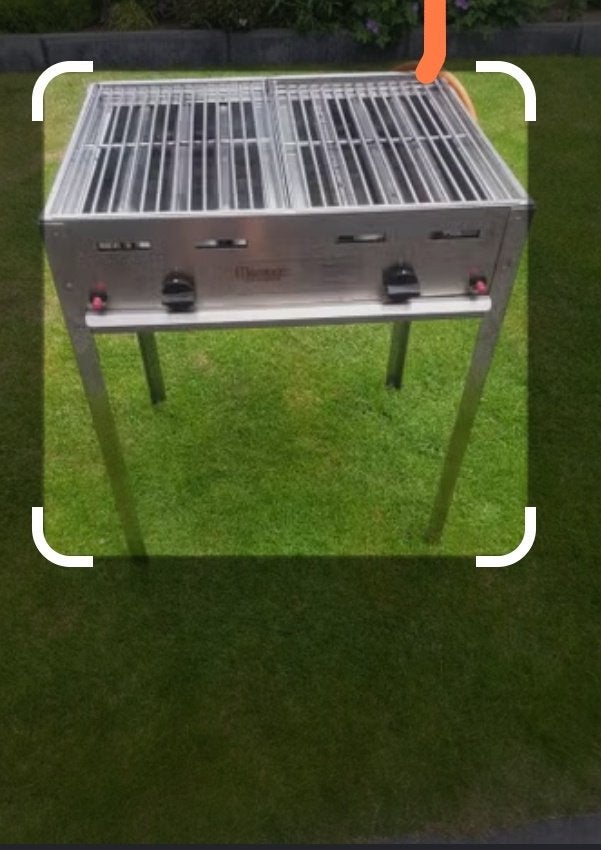 Slagers bbq rvs, Ophalen, Gebruikt