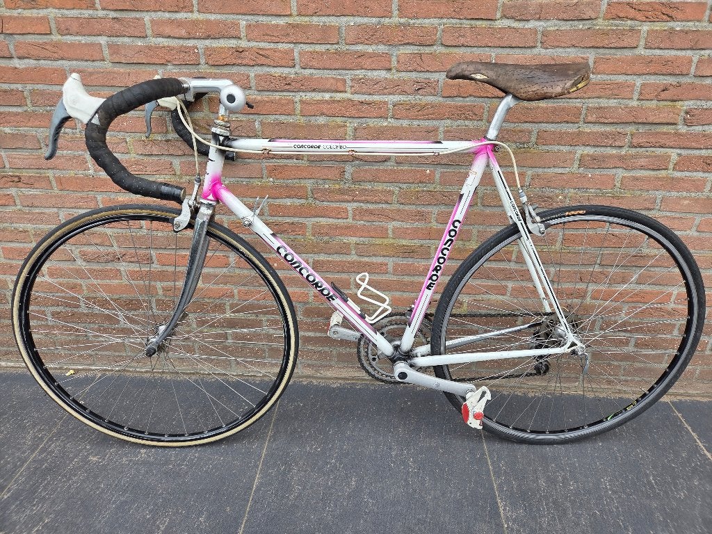 Retro koersfiets concorde, Fietsen en Brommers, 28 inch, Gebruikt, 53 tot 57 cm, Ophalen