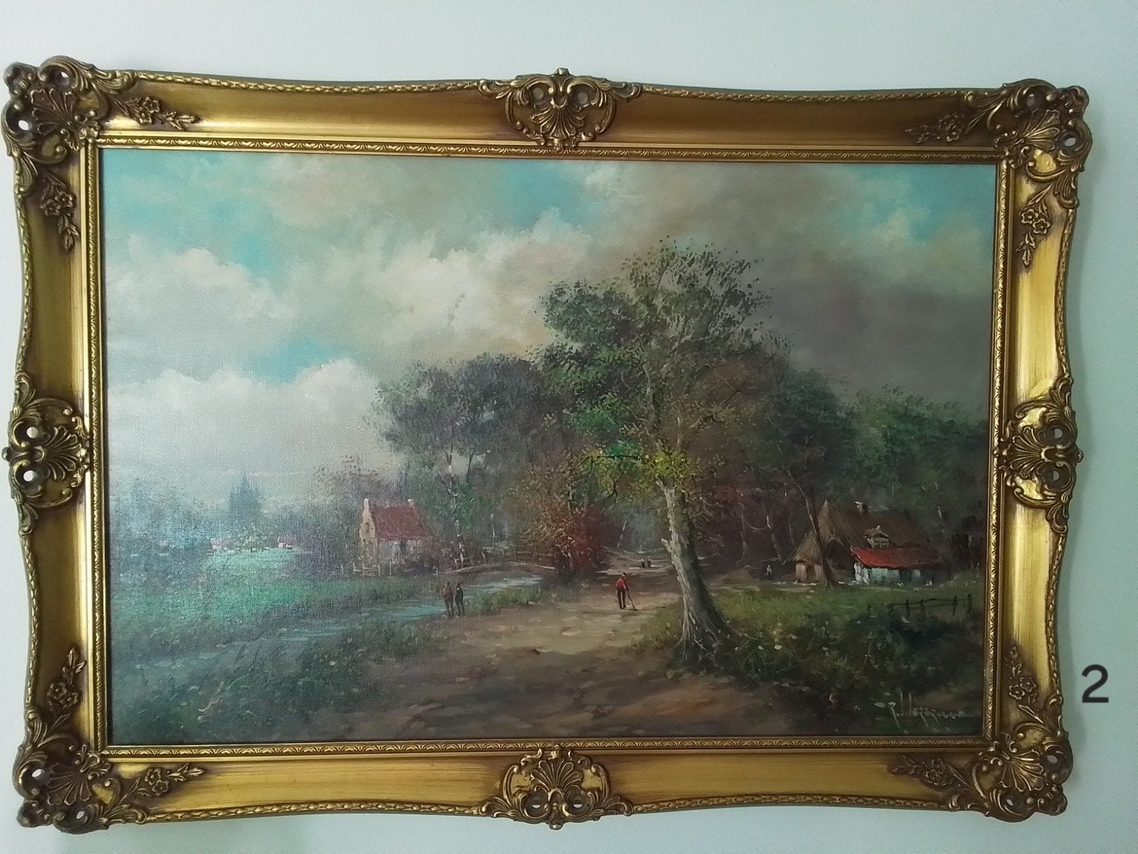 schilderen, Antiek en Kunst, Ophalen, Gesigneerd