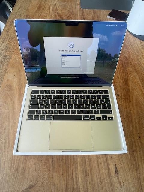 MacBook Air 13,6” M2 (2022) – 8GB / 256GB, Computers en Software, Apple Macbooks, Ophalen, Gebruikt, 256 GB, 8 GB