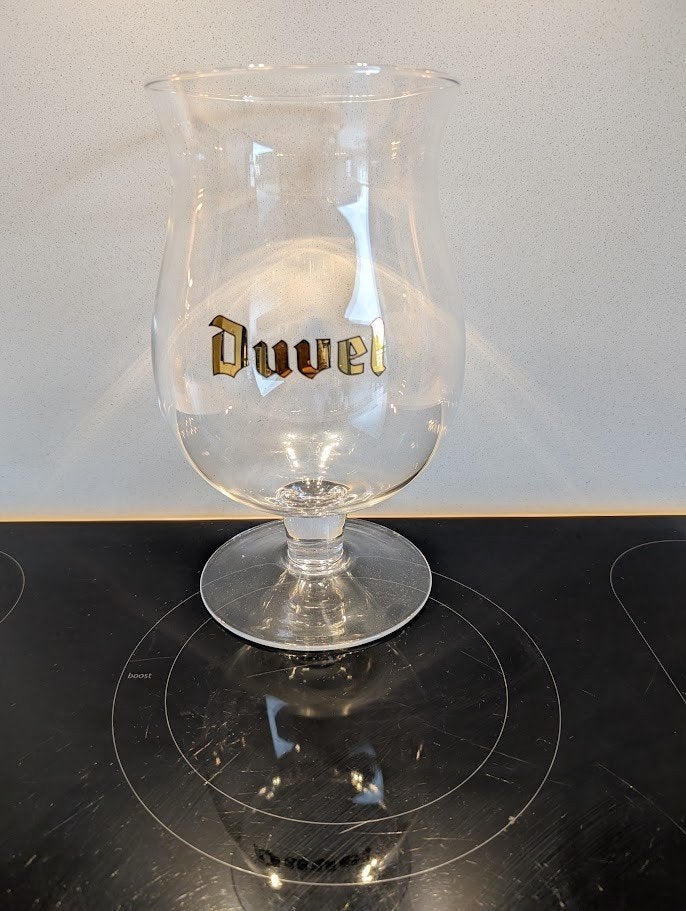 Duvelglas 3 liter, Ophalen, Zo goed als nieuw, Glas of Glazen, Duvel