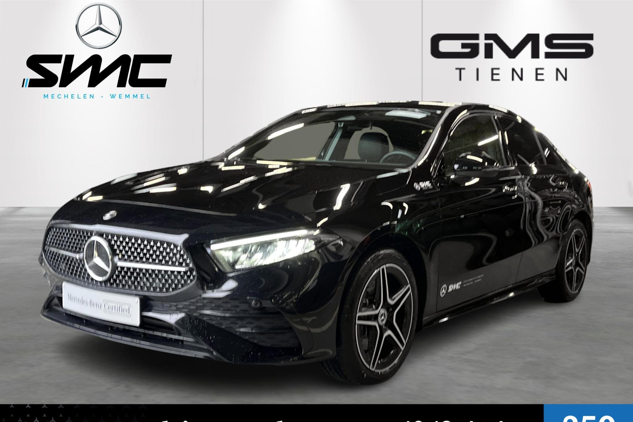 Mercedes-Benz A-klasse A 250 e AMG Line, Auto's, Stof, Gebruikt, Zwart, 16 kWh