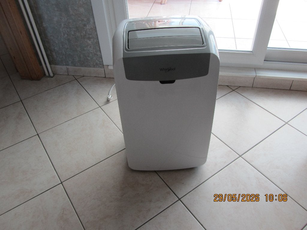 mobiele airco, Ophalen, Gebruikt