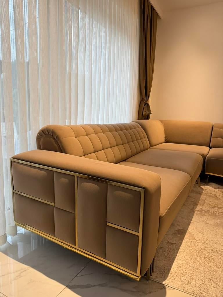 Sièges de luxe 3 x 3 m, Enlèvement, Comme neuf, Tissus
