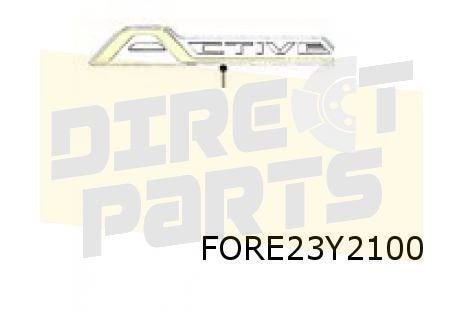 Ford Fiesta VII / Transit Courier embleem tekst "Active" zij, Neuf, -, -, Ford