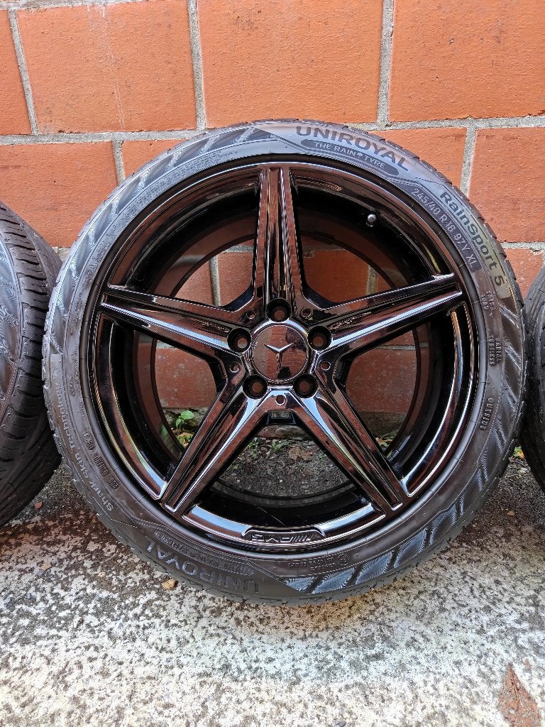Jantes original Mercedes AMG en 18 pouce, Autos : Pièces & Accessoires, Neuf, Pneus et Jantes, 245 mm, Véhicule de tourisme