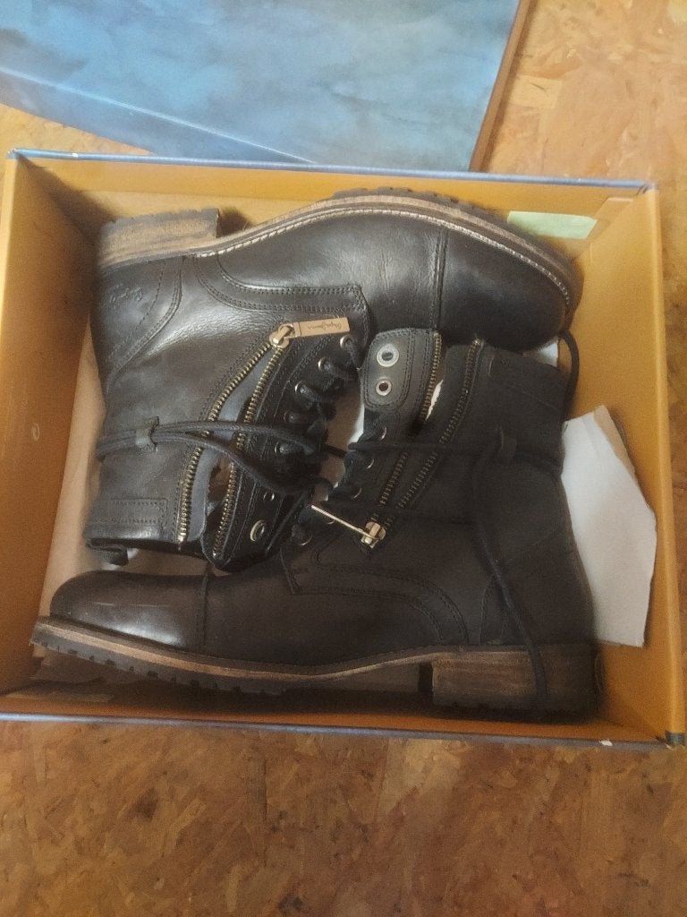 Nieuwe leren laarzen van Pepe, Kleding | Heren, Ophalen, Nieuw, Boots