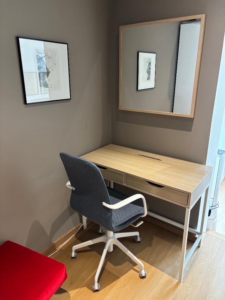 Chaise de bureau - Comme neuf, Maison & Meubles, Chaises de bureau, Gris, Comme neuf, Enlèvement, Chaise de bureau