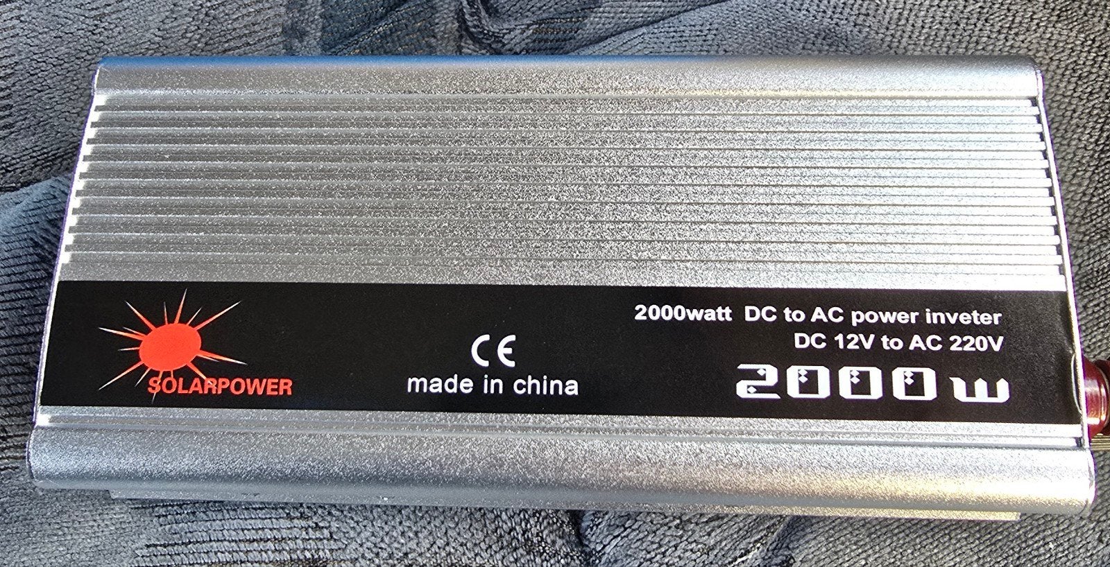 inverter 12v naar 220v 2000 watt, Enlèvement ou Envoi, Neuf