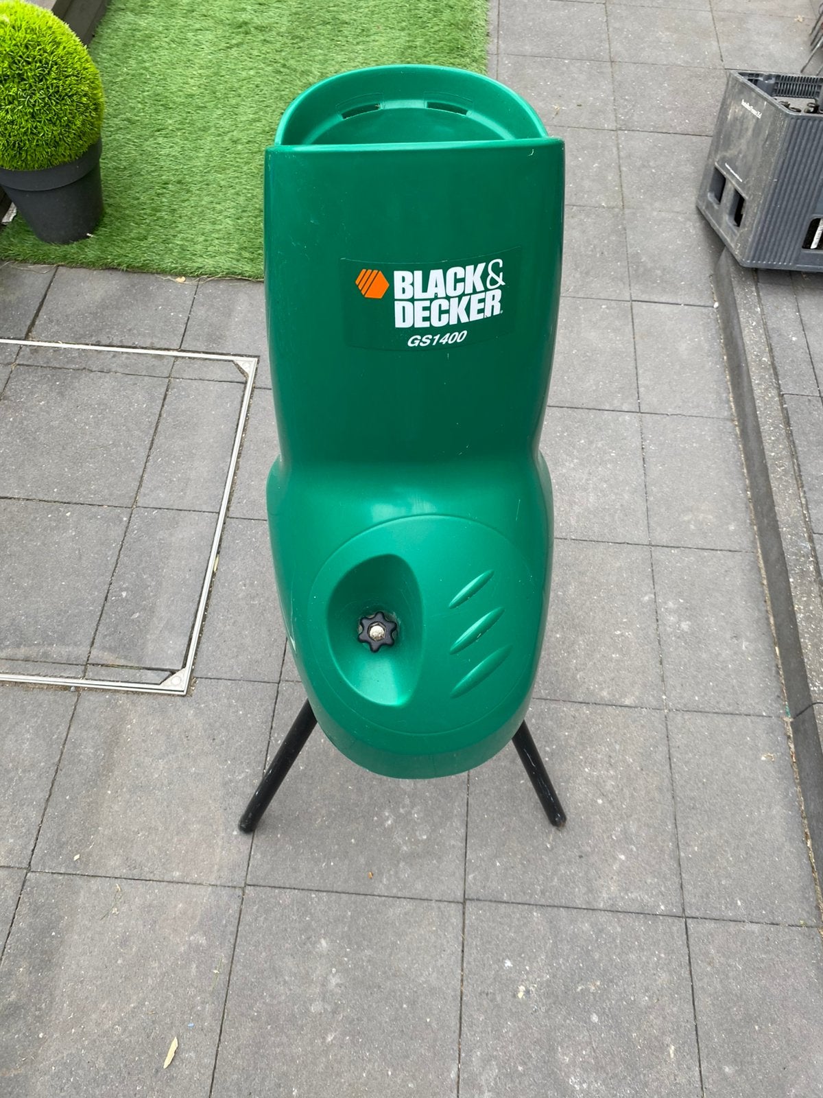 Black & Decker elektrische hakselaar, Enlèvement, Utilisé, Électrique