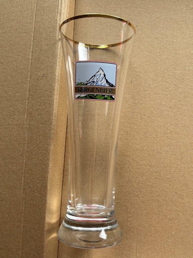 Bergenbier (brasserie Zeeberg, Alost), Collections, Enlèvement ou Envoi, Utilisé, Verre ou Verres, Autres marques