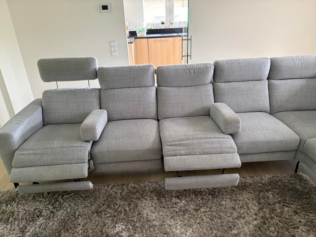 Super zithoek met dubbele relax functie, Ophalen, Zo goed als nieuw