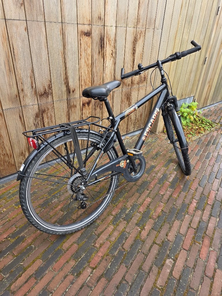jongensfiets, Ophalen, Gebruikt, Velgrem, Handrem