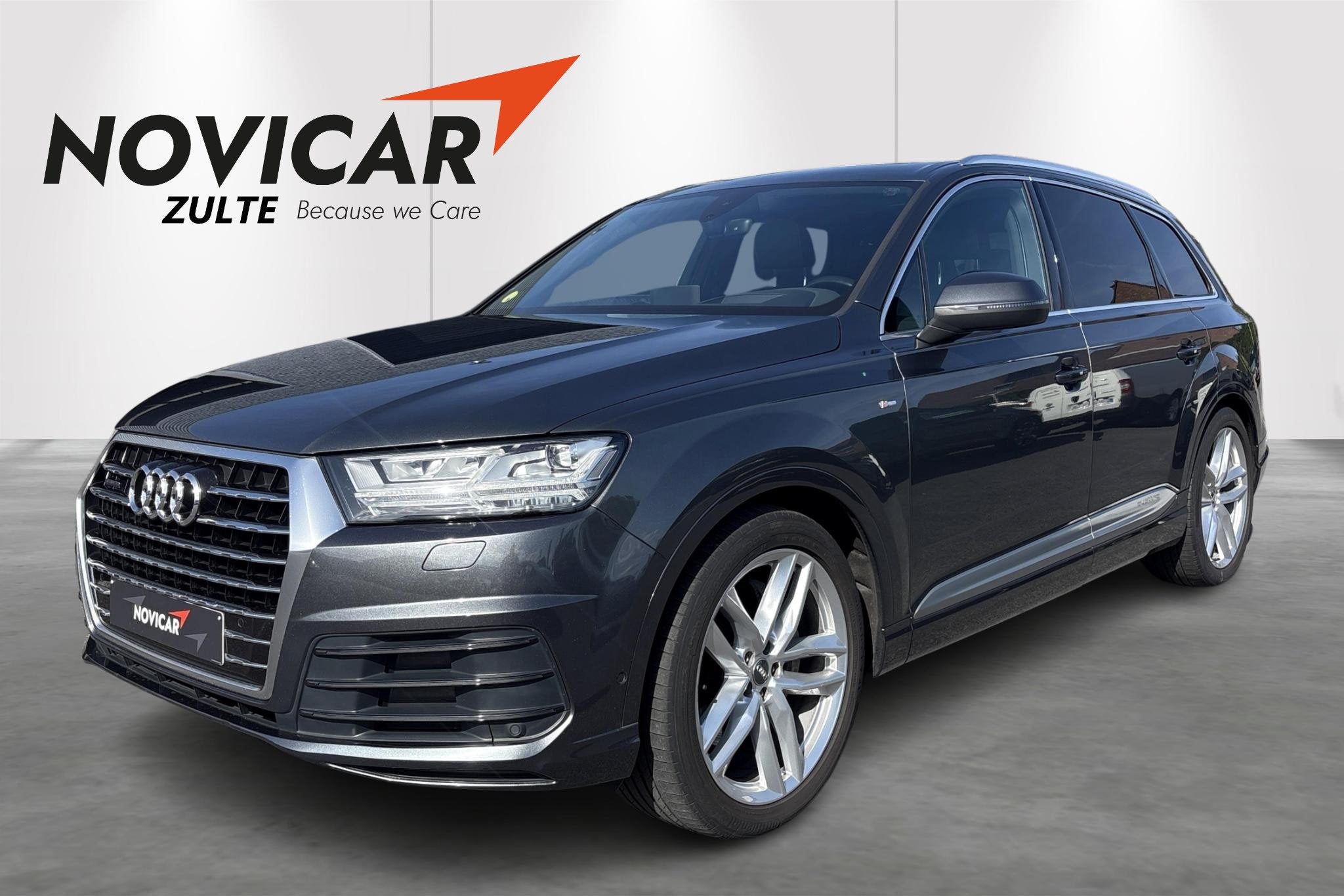 Audi Q7 3.0 TDI 160kW Tiptr. quattro - 7PL + WINTERKIT, Autos, Achat, Euro 6, Carnet d'entretien, Noir