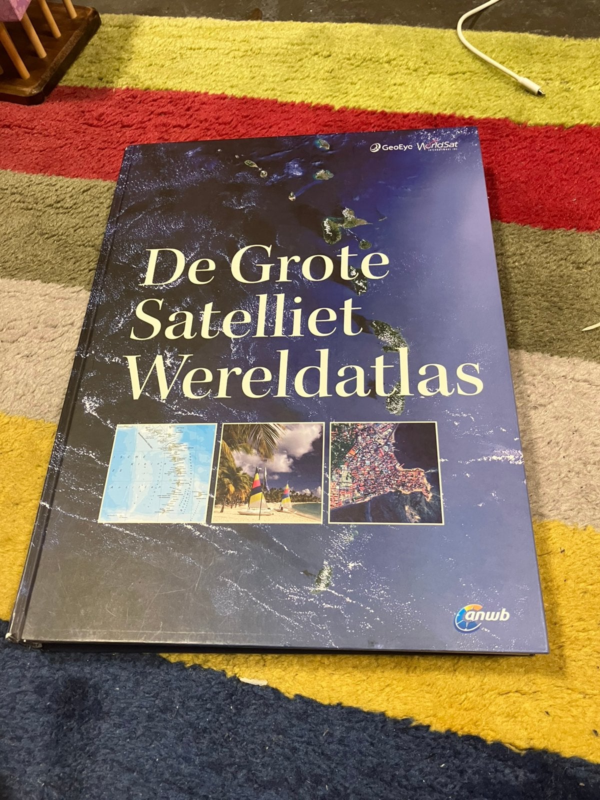 De grote satelliet wereldatlas, Ophalen, Overige atlassen, 2000 tot heden, Zo goed als nieuw