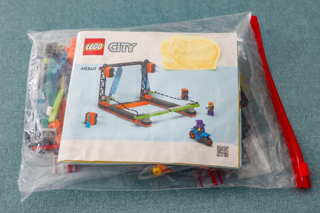 Lego Stuntz 60340 “The Blade stunt challenge” volledige set, Lego, Inclusief instructies, Ophalen of Verzenden, Complete set