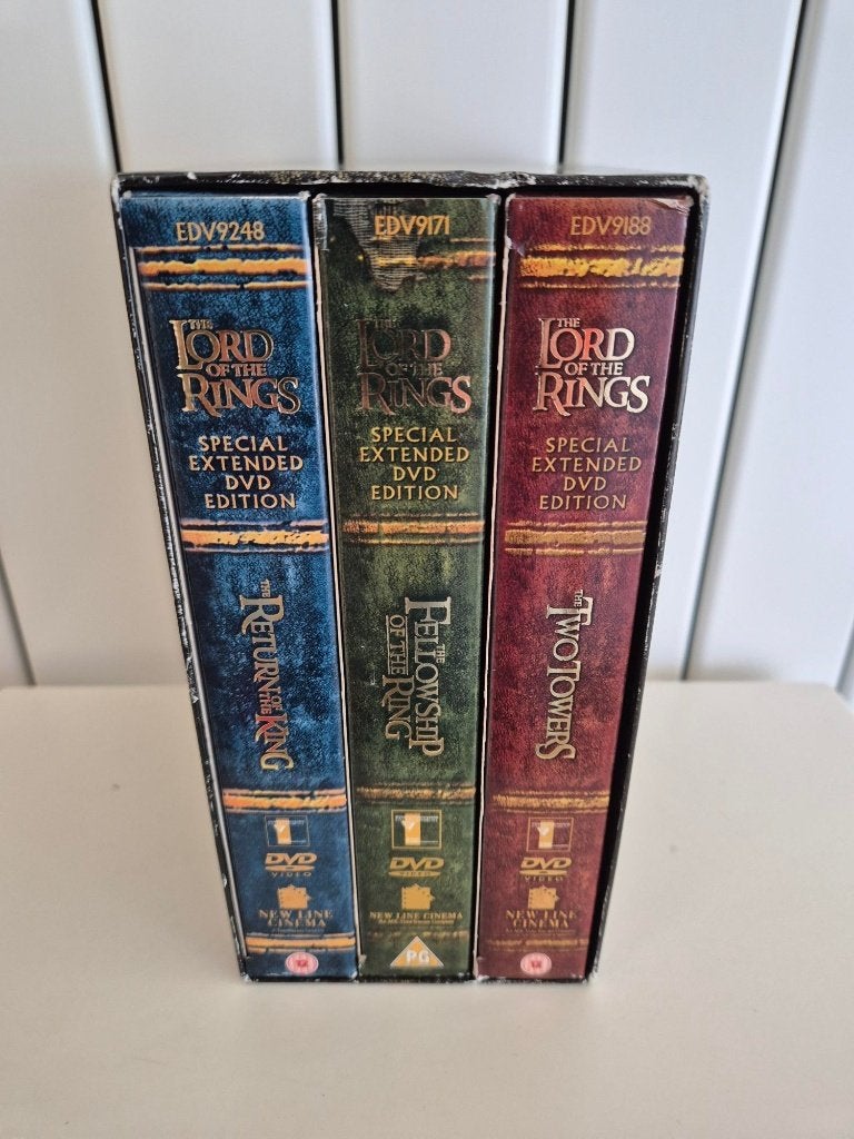 Lord Of The Rings Trilogy (Extended Edition) DVD box, Verzamelen, Ophalen of Verzenden, Gebruikt, Overige typen
